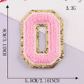 On Clothing Towel English Alphabet Decoration DIY Applique Accessories Patches Clothing Badges Clothes Embroidery Appliques