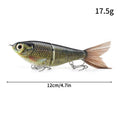 11.5cm 18.5g Balam Glide Bait Swimbait Joint Giant Pike | SAMAG