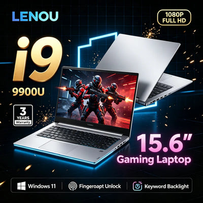New LENOU 15.6' FHD 1080P Slim Gaming Laptop, Intel Core | SAMAG