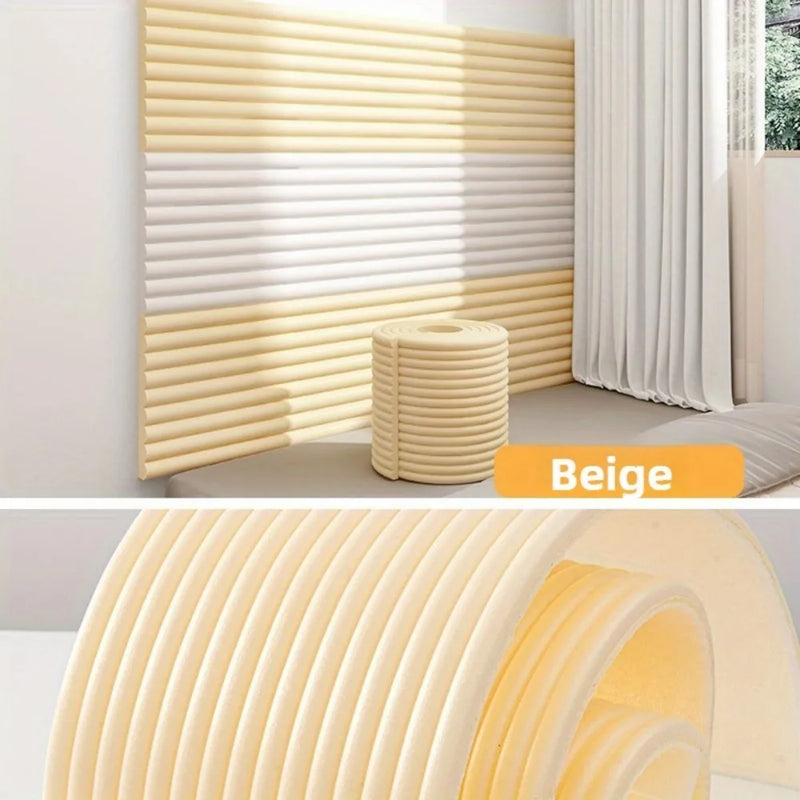 2m Desk Edge Guard Strip Self Adhesive Soft Anti Collision Cushion Baby Safety Thickend Wall Corner Protector