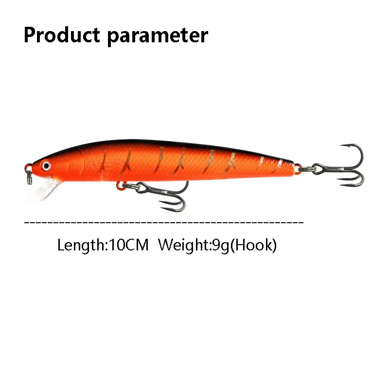 Fishing Lure Set Mini Hard Bait Minnow Floating Swing | SAMAG
