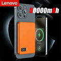 Lenovo Ultra-Slim Magnetic Wireless Power Bank 500000mAh PD22.5W Fast Charging for Magsafe External Battery For Xiaomi iPhone16