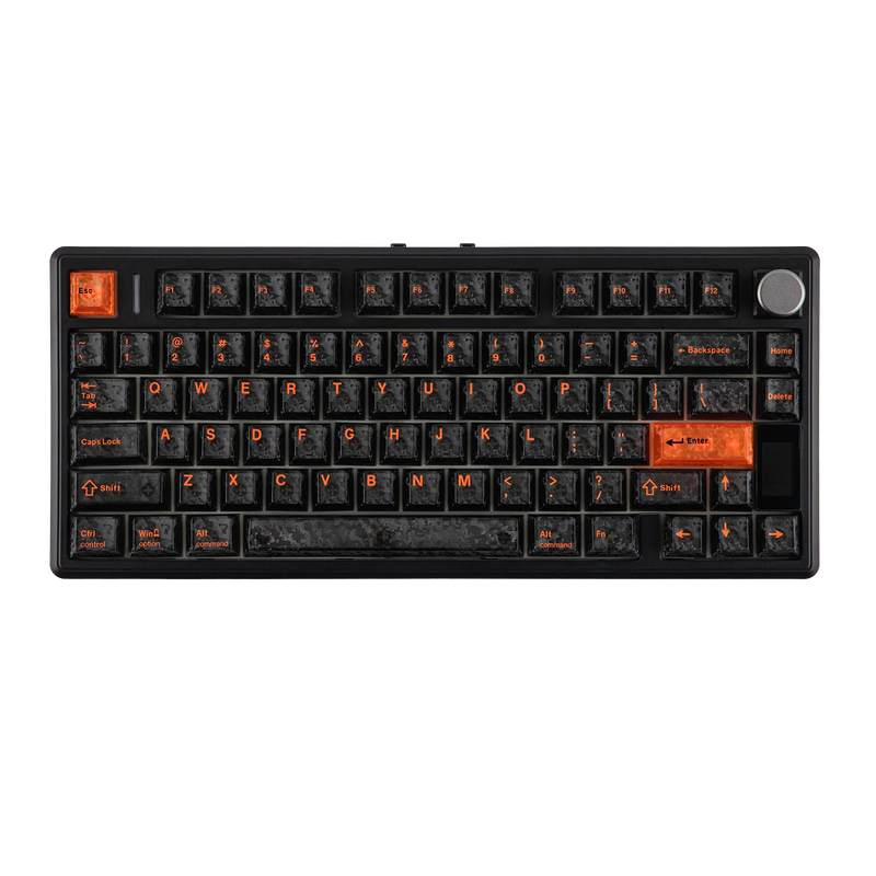 EPOMAKER TH80 V2 PRO 75% ANSI US QWERTY Layout Hot-Swap Gasket Tri-mode Wireless Mechanical Gaming Keyboard with RGB Backlight