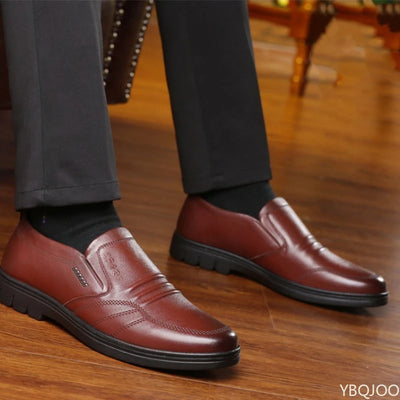 Large Size Fashionable Men's Office Formal Shoes Low Cut | SAMAG