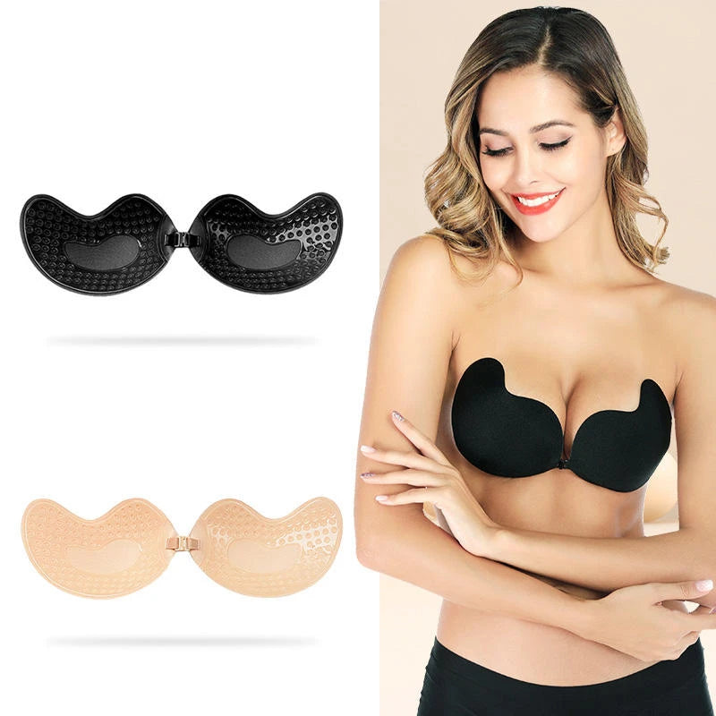 Mango cup nipple cover, ultra-thin breathable gathering invisible bra, suitable for women's summer camisole vest