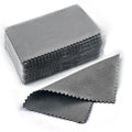 10pcs/50pcs Sterling Silver Polishing Cloth Set Jewelry Cleaning Cloths Soft Wipe Wiping Cloth Keep Jewelry Shining Tools
