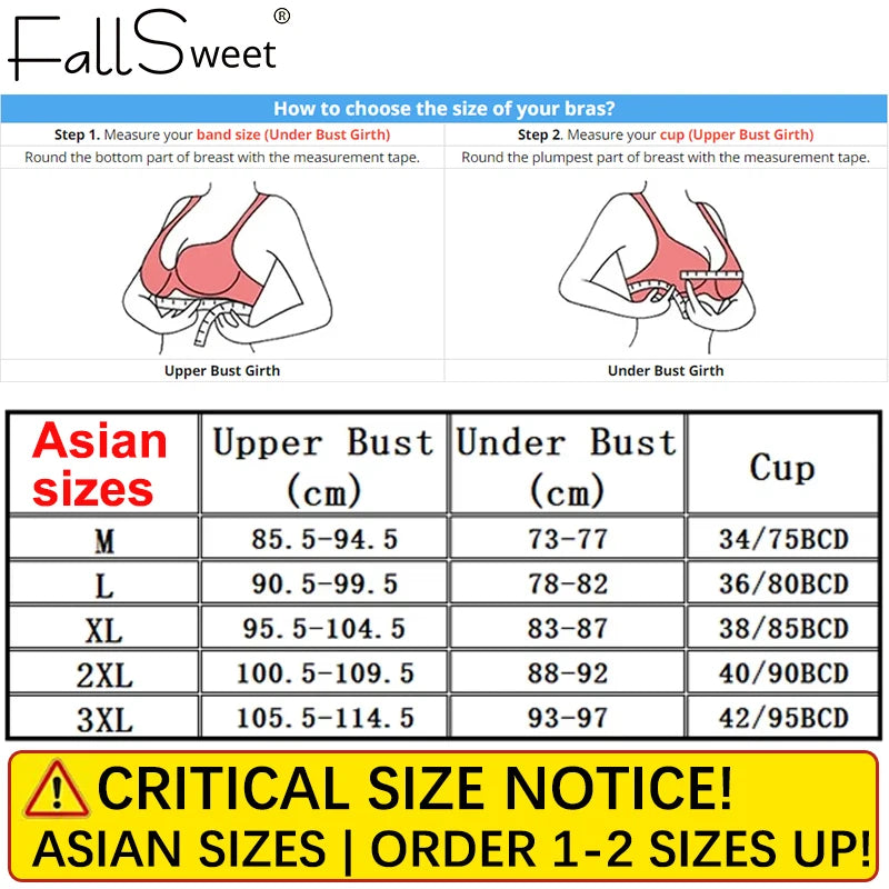 FallSweet Seamless Bra For Women Push Up Bras Wireless Sport Bra Soft Comfort Breathable Full Cup Sexy Female Lingerie underwear