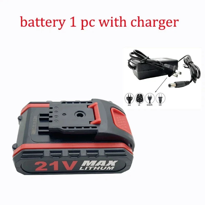 21V 3000mAh Rechargeable Lithium Ion Battery For 18V 21V 36VF 48VF 88VF Cordless Screwdriver Power tools special power battery