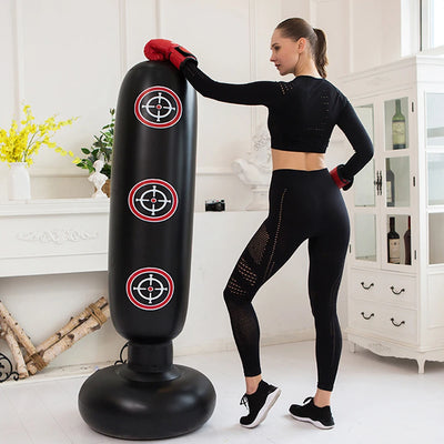 Inflatable Punching Bag - Freestanding Boxing Column | SAMAG