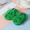 1 Pair of Baby Non - Slip Toddler Shoes, Cute Lace Flower - View 9 | SAMAG