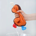 Towel Home Decor Hanging Hand Towels for Kitchen Bathroom, Super Soft Hand Dry Towels with Hanging Loops, Cute Cartoon Towels