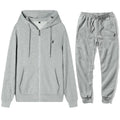 New Men's Autumn and Winter Classic Hoodie and Sweatpants, Suitable for Leisure Fitness, Warm Sports Set - View 4 | SAMAG