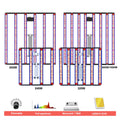 1000W LM301H EVO 650W Full Spectrum LED Grow Light Bar UV IR Turn on/off For Indoor Flower Tent Plant Growth Phyto Lamp