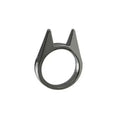 3pcs Women's Anti-wolf Men's Single Finger Buckle Carry Defense Spikes Finger Tiger Self-defense Cat Ear Ring Window Breakers