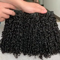 Pixie Curly Human Hair Bundles Brazilian Raw Hair Weaving Deep Curly Hair Bundles 8-40 Inch Human Hair Loose Deep Wave Bundles
