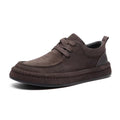 Men's Shoes Are Fashionable Brown Casual Shoes Made of Durable Suede Material Comfortable Walking Shoes Suitable for Daily Wear