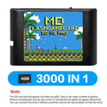 2026 New 3000 in 1 EDMD V3 Pro Card With 8GB TF Card MD Game Card For SEGA Genesis Mega Drive Master System Game Console