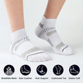 10 Pairs Ankle Athletic Running Socks Men Women Simple | SAMAG