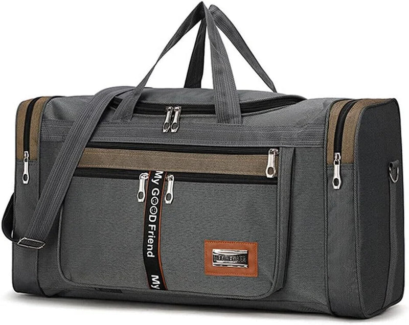 Gym Duffle Bag Travel Duffel Bag, 60L/28″ Large Duffle Bag Waterproof Duffel Luggage Sport Travel Weekender Bag for Men Women