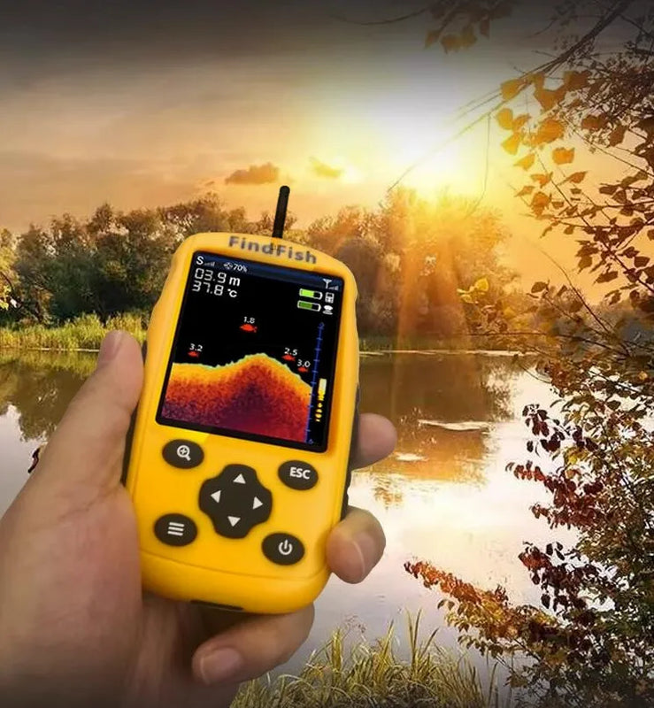 Sonar Fish Finder Rechargeable Wireless Sensor Fishing | SAMAG
