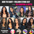 Aopusi Body Wave Bundles With Closure Brazilian Human Hair Weave Bundles With Closure Hair Extension 3/4 Bundles With Closure
