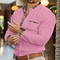 Men's business lapel shirt office casual outdoor street | SAMAG
