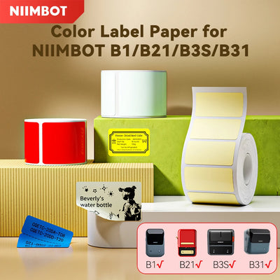 NiiMbot B1/B21/B3S/B31 Printer Self - Adhesive Label Paper | SAMAG