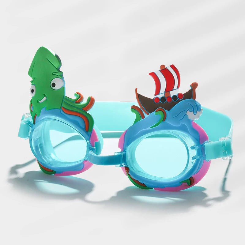 Kids Children Cute Cartoon Swim Goggles Swimming Pool | SAMAG