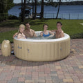 High Quality Hot Sale Brown Inflatable Bath with Machine for Hot SPA