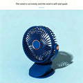 New 3 in 1 Portable Mini Clip Fan Rechargeable Air Circulator Wireless Electric Fan With Led Light Clip-on Home handheld Fan