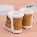 Baby Non-Slip Toddler Boots, Cute Bows, Soft Flat Shoes for Infants, Suitable for Indoor Holiday Parties and Gatherings.