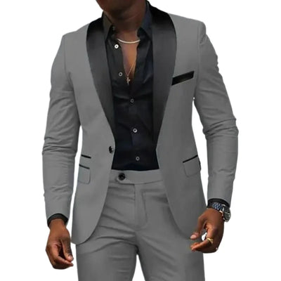 Men's New Fashion Business Casual Two-piece, Comfortable | SAMAG