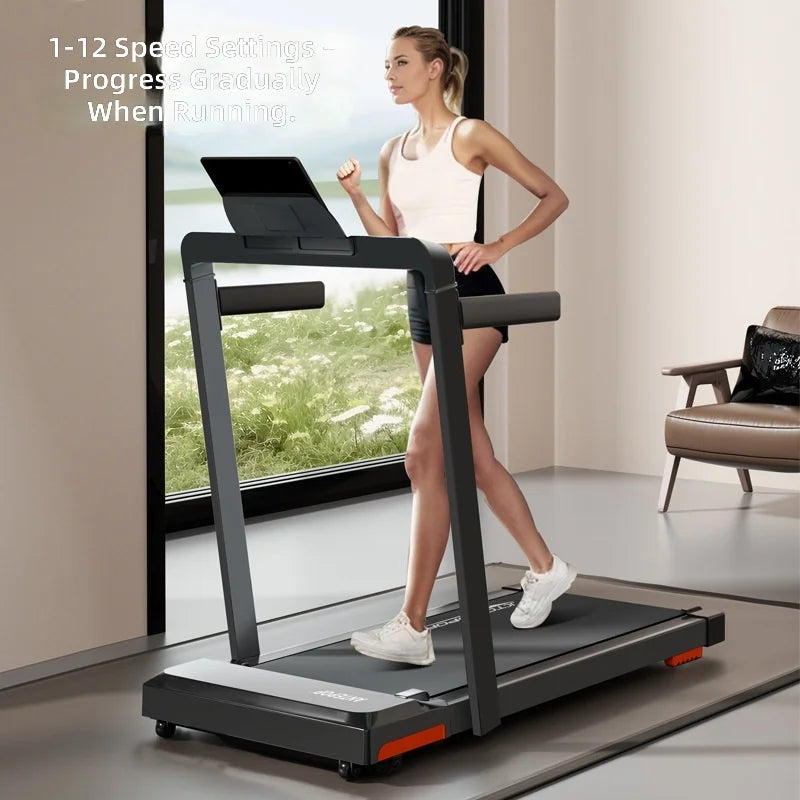 Treadmill, Foldable Quiet Electric Walking Machine - View 3 | SAMAG