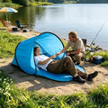 Pop Up Beach Tent UPF50+ UV Protection Silver Coating | SAMAG