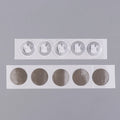 1/20/50Pcs 2.5cm NFC Labels Stickers Badges Label Sticker RFID Electronic Tag Rewritable Secret Key Sticker NFC Tags