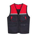 Men's Outdoor Vest Hiking Fishing Hunting Photography Multi-Pockets Multi-Function Maintenance Worker Waistcoat Print Logo