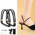 Ankle Holding Loose Anti-skid Bundle Laces Tie Straps Band Women Rhinestone Shoelaces Free Triangle Bundle High Heels Shoe Belt