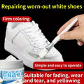 New White Shoe Edge Restorer 50g Professional Shoe Repair Cream for Sneakers Boots Leather Simple Peration Easy Apply Color Fix