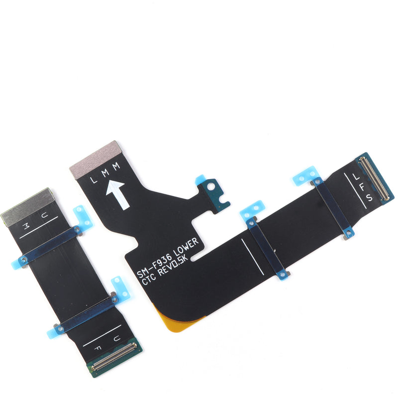 Spin Axis Flex Hinge Cable For Samsung Galaxy Z Fold4 SM-F936B F936U F936 Main Board LCD Connector Rotary Shaft Flex Cables