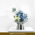 Elegant Artificial Flower Vase Set Home Office Decor Flower Arrangements Model Room Display