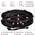 Pahajim Fashion Women's Handbag PU Leather Adjustable Handle Satchel Shoulder Bags Ladies Tote Casual for Outdoor Working Gifts for Women