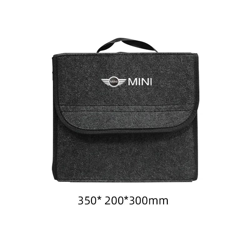 Car Trunk Storage Bag Organizer Sundries Stowing Tidying Box For MINI Cooper JCW WORKS R55 R56 F55 F56 R57 R58 R59 R60 R50