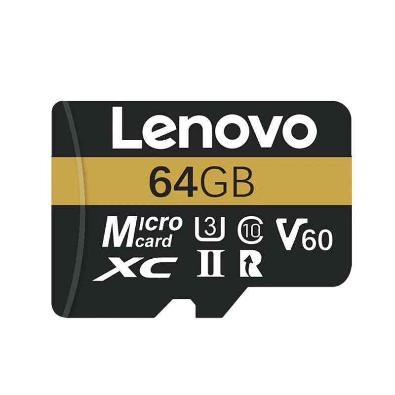 High Speed Lenovo SD Memory Card 128GB 256GB 512GB 64GB Micro SD Cards  Class 10 U3 V60 TF Card For Nintendo Switch Drone Camera