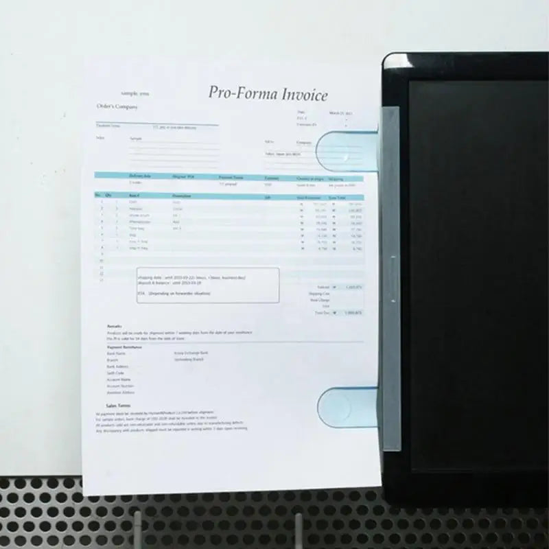 Monitor Sticky Note Organizer Sticky Note Holders for Desk Monitor Desktop Book Stands Burr-Free Organizing Board for Business