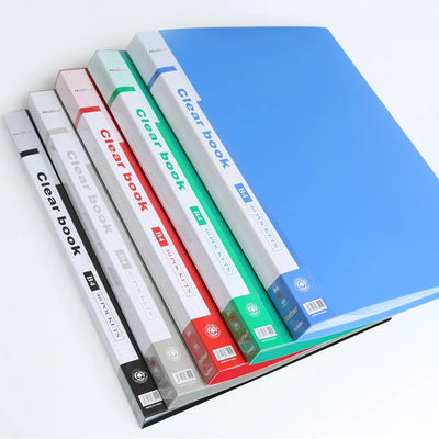 B4 Plastic Budget Binder File Folders Documents Booklet | SAMAG