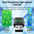 900Mbps USB WiFi Bluetooth 5.4 Adapter 2in1 Dongle Dual Band 2.4G 5GHz 6 Network Wireless Wlan Receiver - Visuel 2 | SAMAG