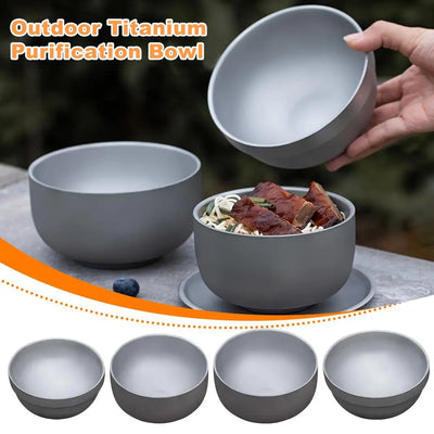 Titanium Purification Portable Bowl Multi Functional Soup | SAMAG