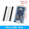 TZT MICRO/MINI/TYPE-C USB ATMEGA32U4 Module 5V 16MHz Board For Arduino ATMEGA32U4-AU/MU Controller Pro-Micro Replace Pro Mini