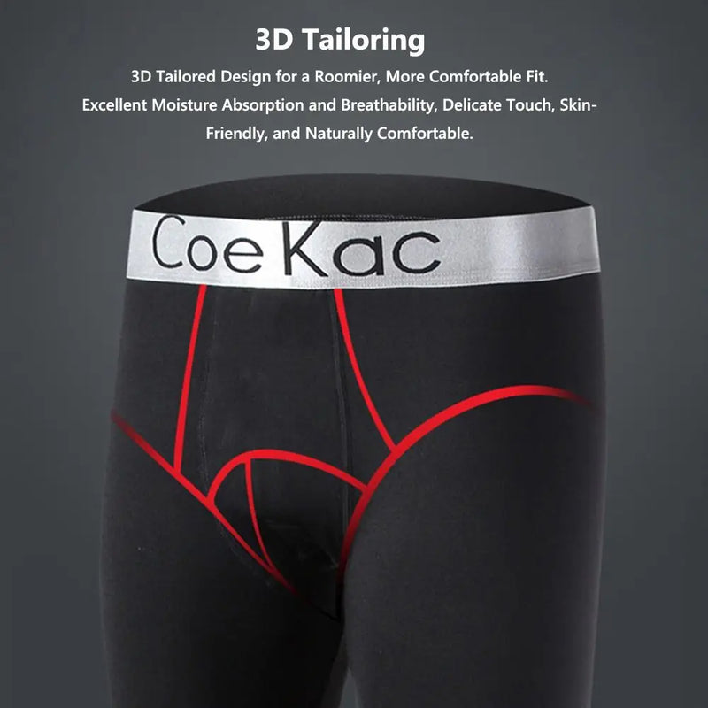 Cold Weather Winter Thermal Underwear Set High Elasticity Skin-Friendly Top & Bottom Set Base Layer Warm Long Johns for Men