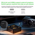 Topton OcuLink Mini PC Gamer AMD Ryzen AI 9 HX 470 370 7 PRO 360 USB4 2x2.5G LAN 2xM.2 PCIe Metal NUC Computer Windows 11 WiFi6E
